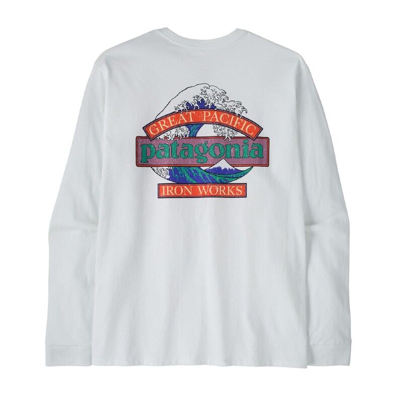 M's L/S Great Waves Responsibili-Tee - T-Shirt - Herren