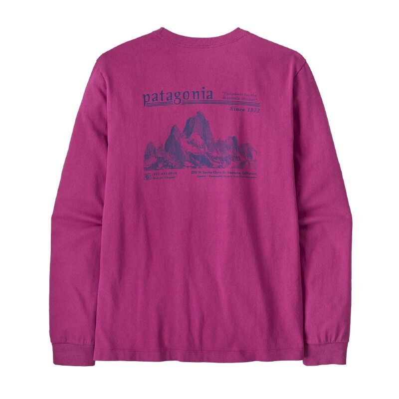 M's L/S MW Hut Tripper Skyline T-Shirt - T-shirt homme