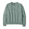 Patagonia W's '95 Oval Logo Daily Crew - Felpa - Donna | Hardloop