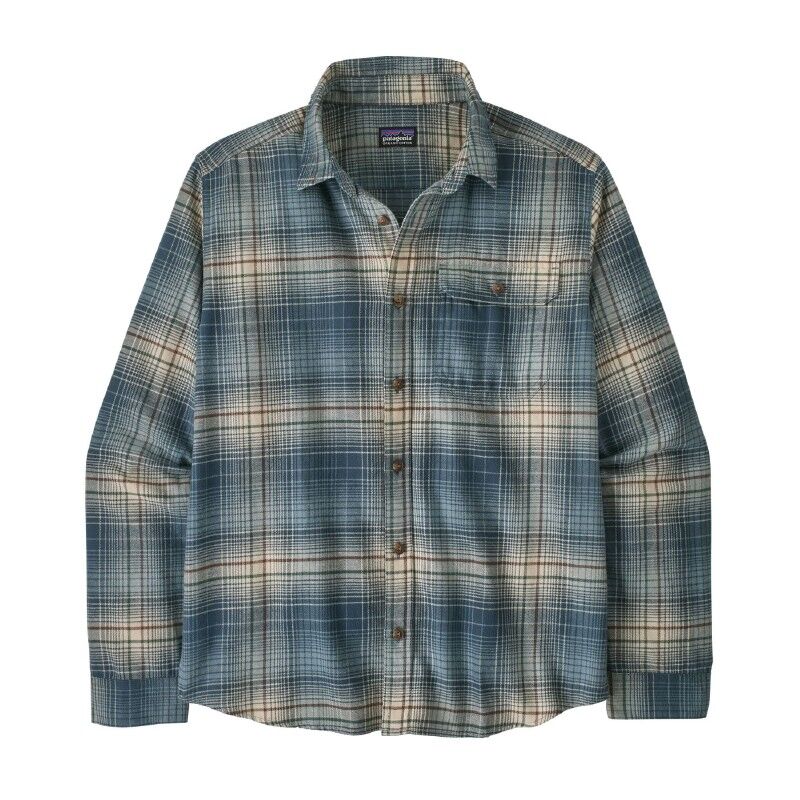 Men's Long-Sleeved Lightweight Fjord Flannel Shirt - Overhemd - Heren
