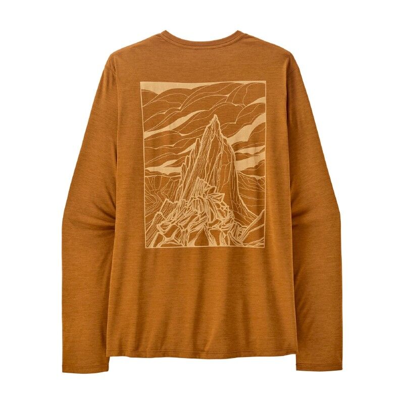 M's L/S Cap Cool Daily Shirt - Cloud Crag - T-paita - Miehet