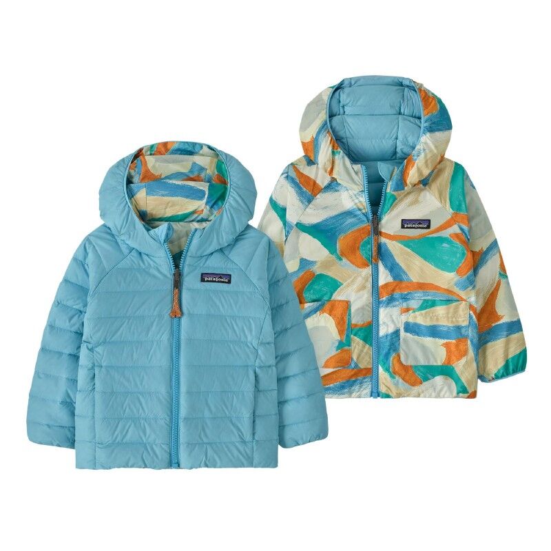 Baby Reversible Down Sweater Hoody - Dětská Lyžařská bunda