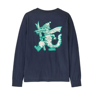 Kid's Long-Sleeved Graphic T-Shirt - Dětské triko