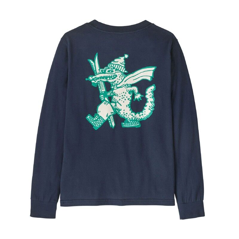 Patagonia Kid's Long-Sleeved Graphic T-Shirt - T-shirt - Bambino | Hardloop