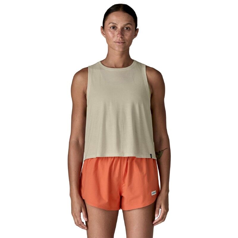 W's Cap Cool Trail Cropped Tank - Tanktop - Dames