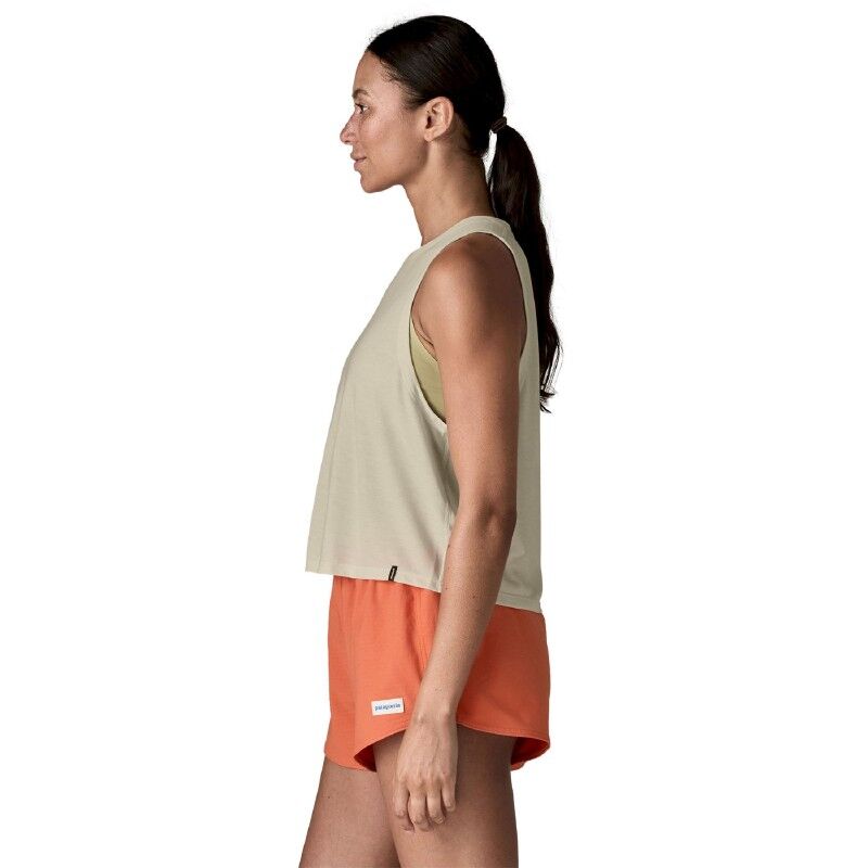 Patagonia W's Cap Cool Trail Cropped Tank - Tank top - Women's | Hardloop