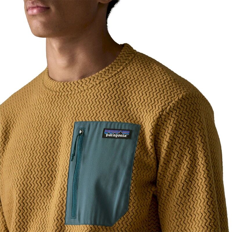 Patagonia M's R1 Air Crew - Pánská fleesová mikina | Hardloop