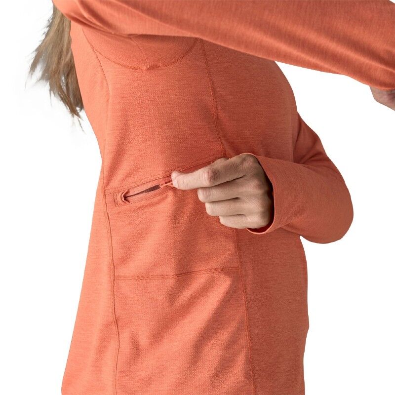 Patagonia W's L/S Cap Cool Sun Shirt - Damski UV Shirts | Hardloop