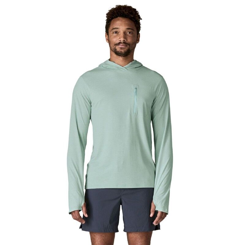 M's Cap Cool Sun Hoody - Camiseta Anti-UV - Hombre