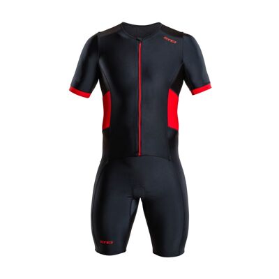 Activate Manches Courtes Full Zip - Trisuit homem