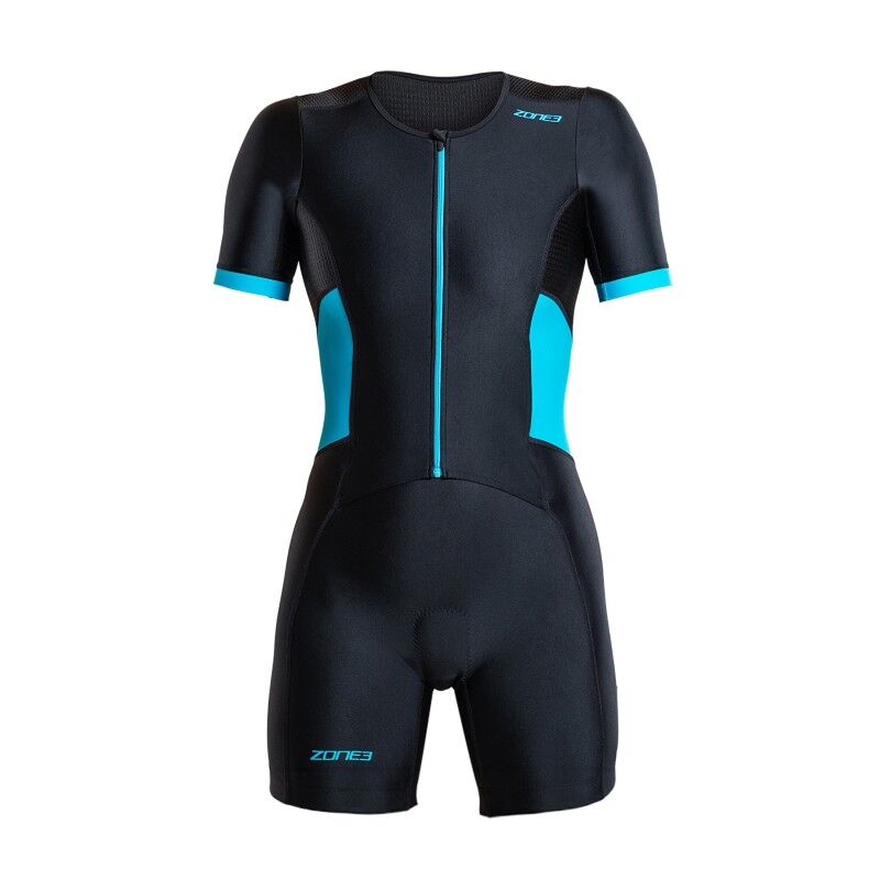 Zone3 Activate Manches Courtes Full Zip - Triathlon puku - Naiset | Hardloop
