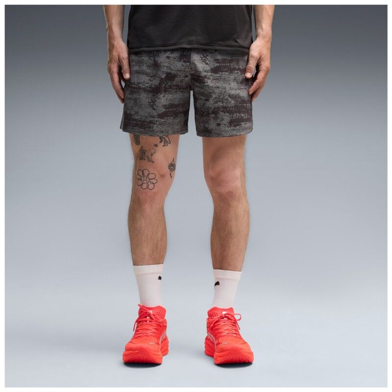 Puma M Dreamrun 5" Brightstride Aop Short - Pantaloncini da running - Uomo | Hardloop