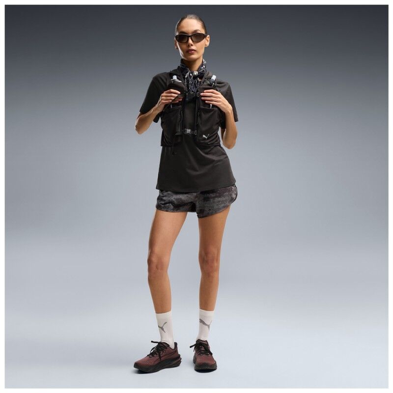Puma W Dreamrun 3" Brightstride Aop Short - Dámské běžecké kraťasy | Hardloop