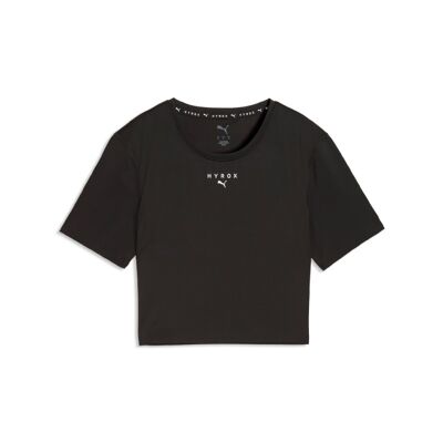 W Puma X Hyrox Pwrmode Crop Tee - T-paita - Naiset