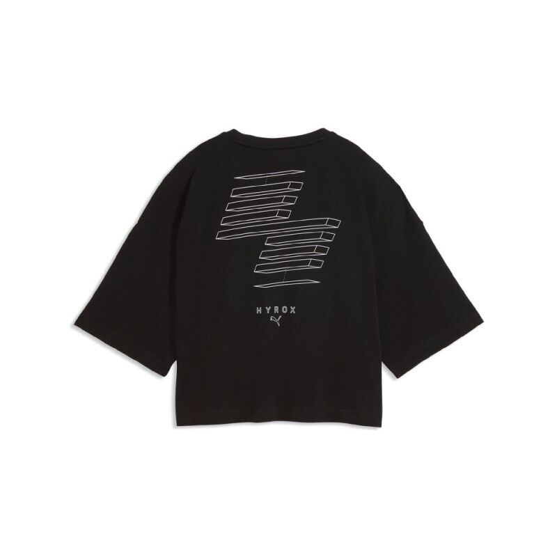 Puma W Puma X Hyrox Cropped Lifestyle Tee - Dámské triko | Hardloop