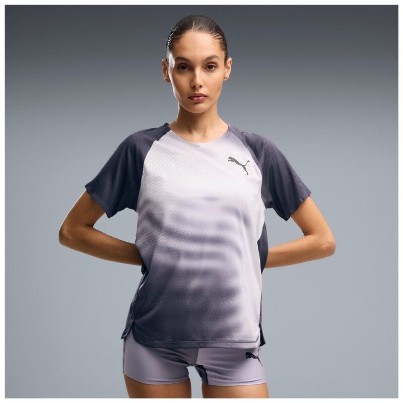 Puma W Lightspeed Graphic SS - T-shirt - Women's | Hardloop