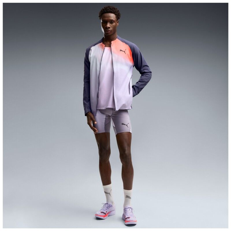 Puma M Lightspeed Ultraweave Graphic Jacket - Veste running homme | Hardloop