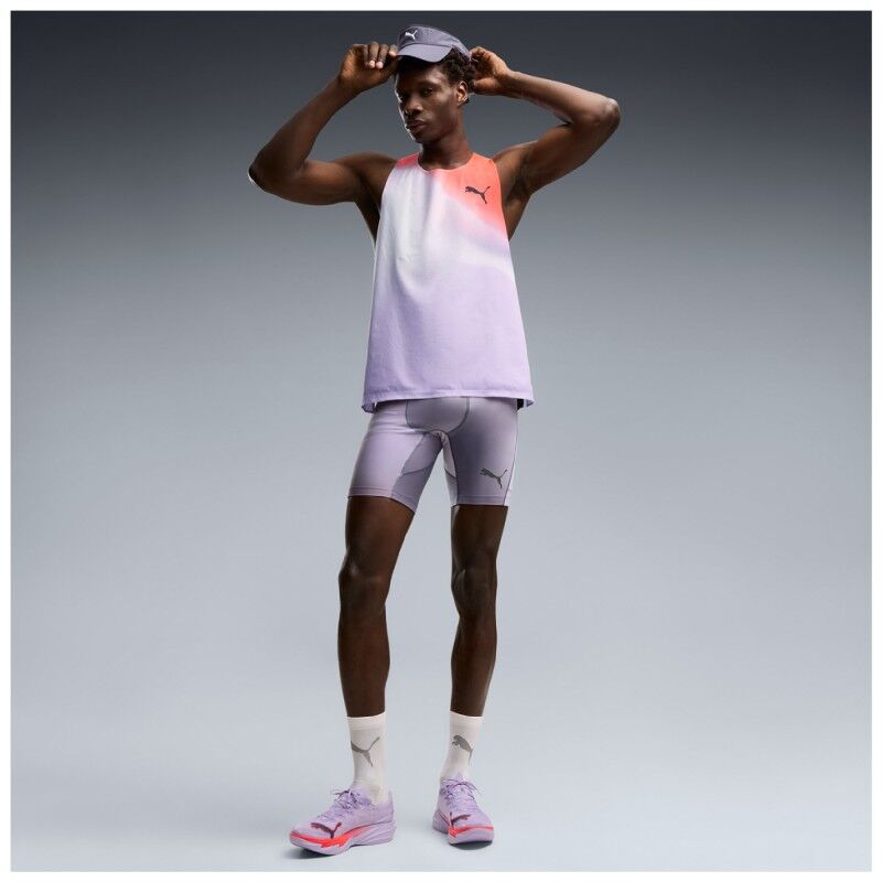 Puma M Lightspeed Ultraweave Graphic Singlet - Tank top - Men's | Hardloop