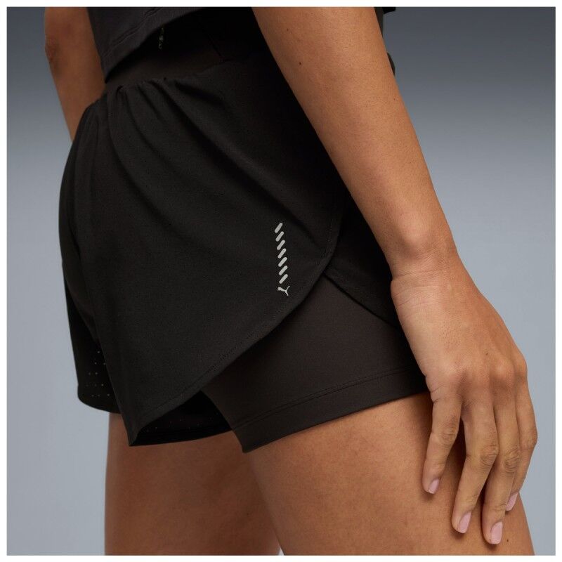Puma W Dreamrun 2In1 3" Drycell Short - Laufshorts - Damen | Hardloop