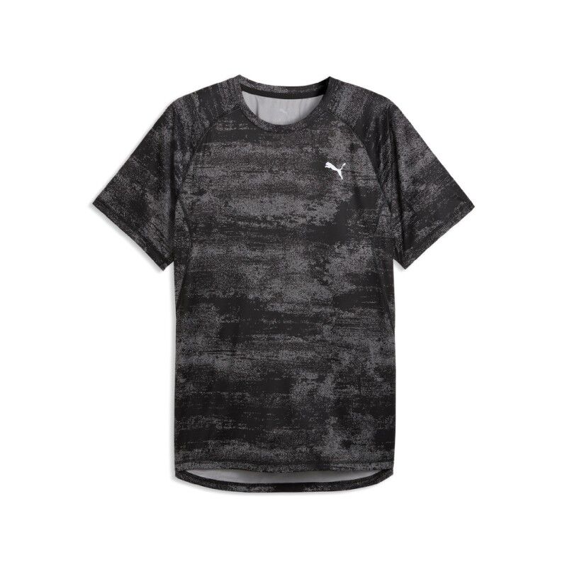 Puma M Run Velocity Aop Tee - T-shirt - Heren | Hardloop