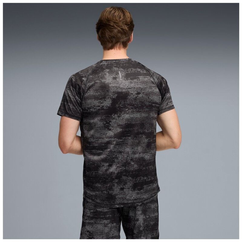 Puma M Run Velocity Aop Tee - T-shirt - Uomo | Hardloop