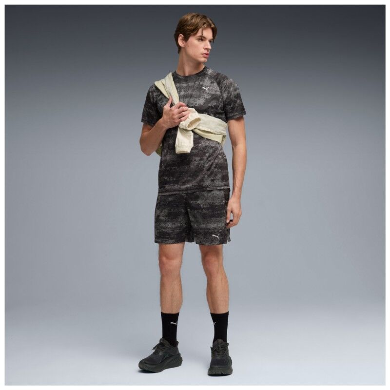 Puma M Run Velocity Aop Tee - T-shirt - Uomo | Hardloop