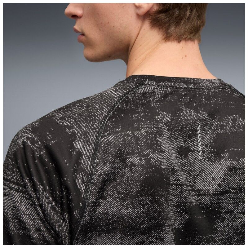 Puma M Run Velocity Aop Tee - T-shirt - Men's | Hardloop