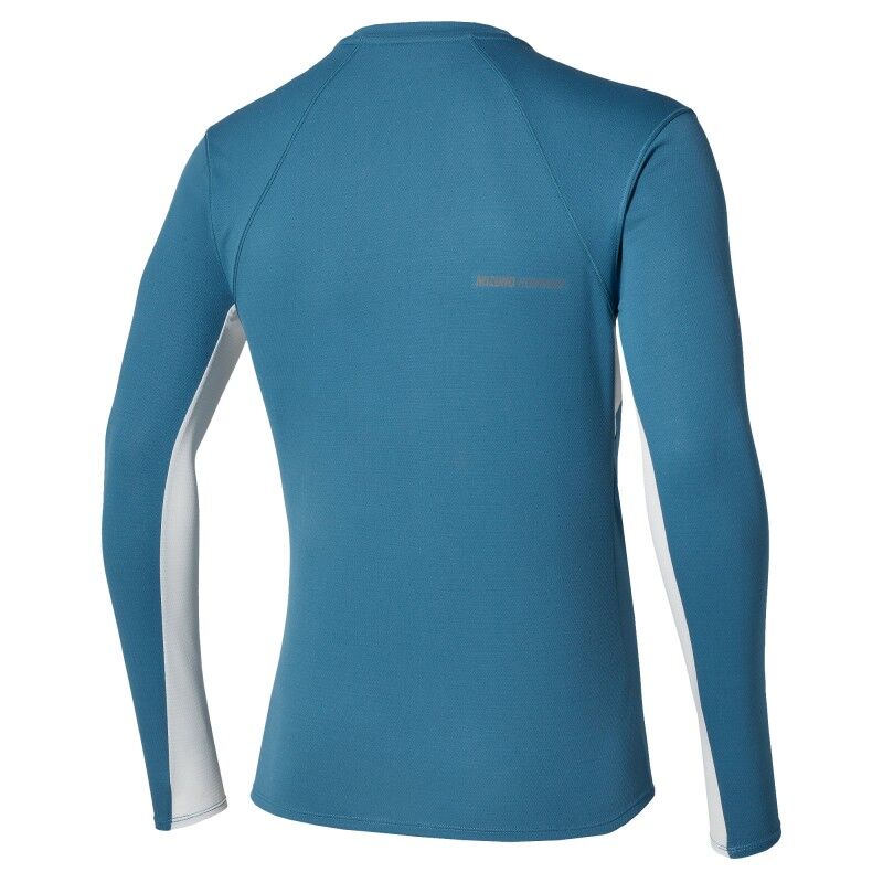 Mizuno Tech Thermo C BT LS Tee - T-shirt homme | Hardloop