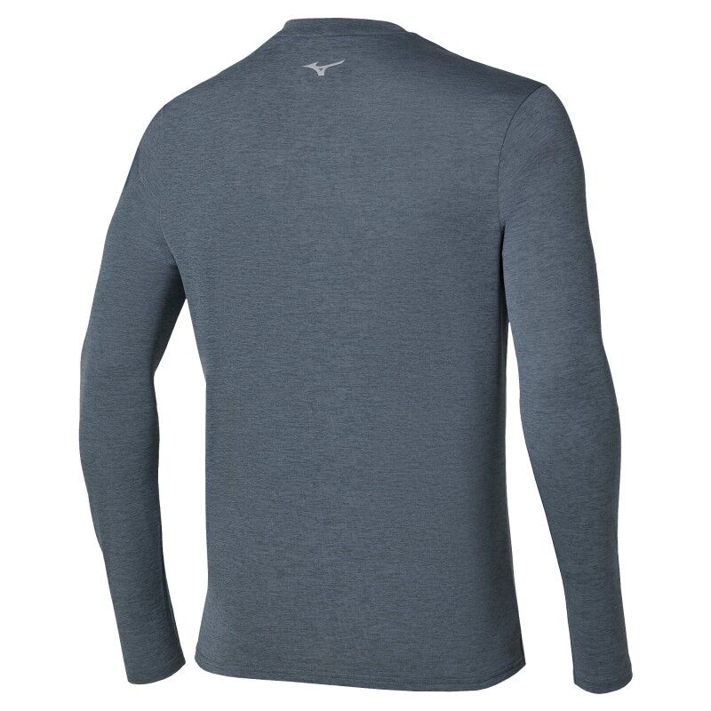 Mizuno Core Impulse Half Zip Long Sleeve Tee - T-shirt homme | Hardloop