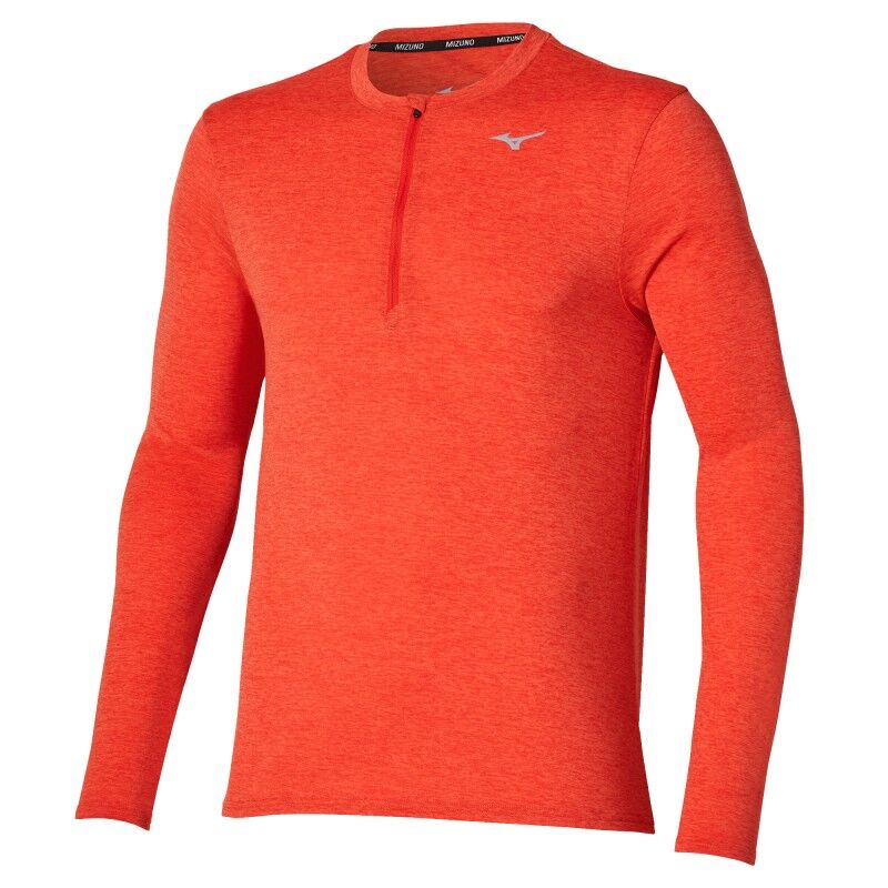 Core Impulse Half Zip Long Sleeve Tee - T-shirt - Herr