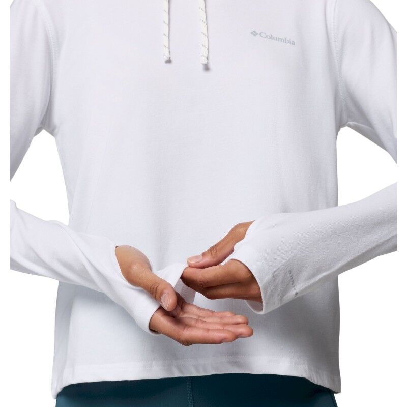Columbia Sun Trek LS Hoodie - Hoodie - Damer | Hardloop