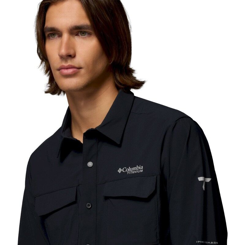 Columbia Silver Ridge Elite LS Woven Tee - Camisa - Hombre | Hardloop
