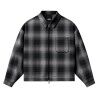 Vans Larkspur Zip Plaid Flannel Shirt - Camisa - Hombre | Hardloop