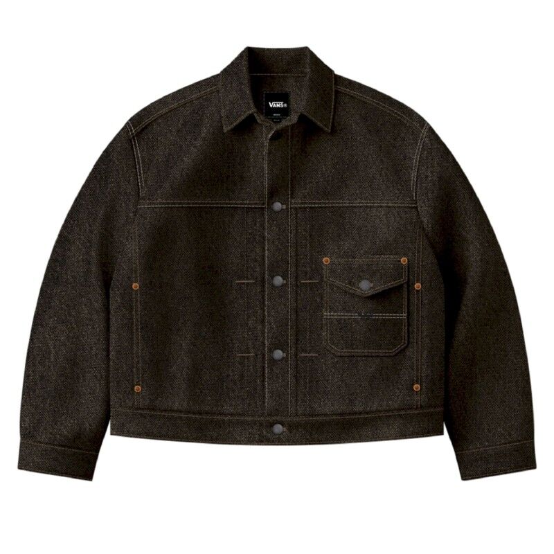 Vans Check 5 Denim Trucker Jacket - Jas - Heren | Hardloop