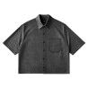 Vans Cyrus Straight Hem Denim Ss Woven - T-shirt - Men's | Hardloop