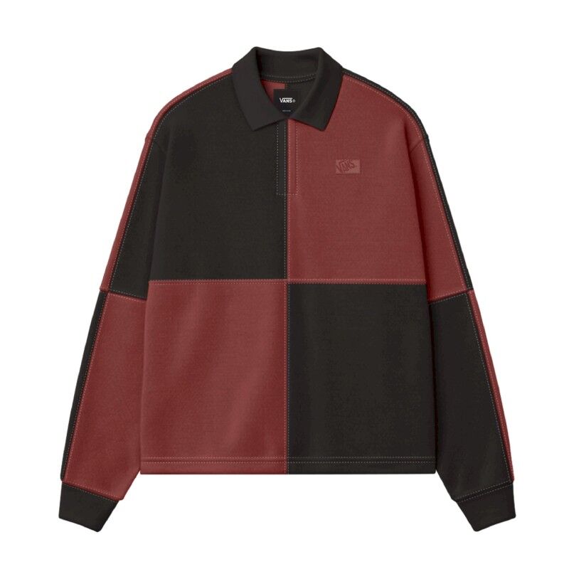 Check Rugby Ls Knit - Maglia polo - Uomo