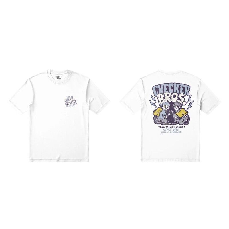 Checker Bros Ss Tee - T-Shirt - Kind
