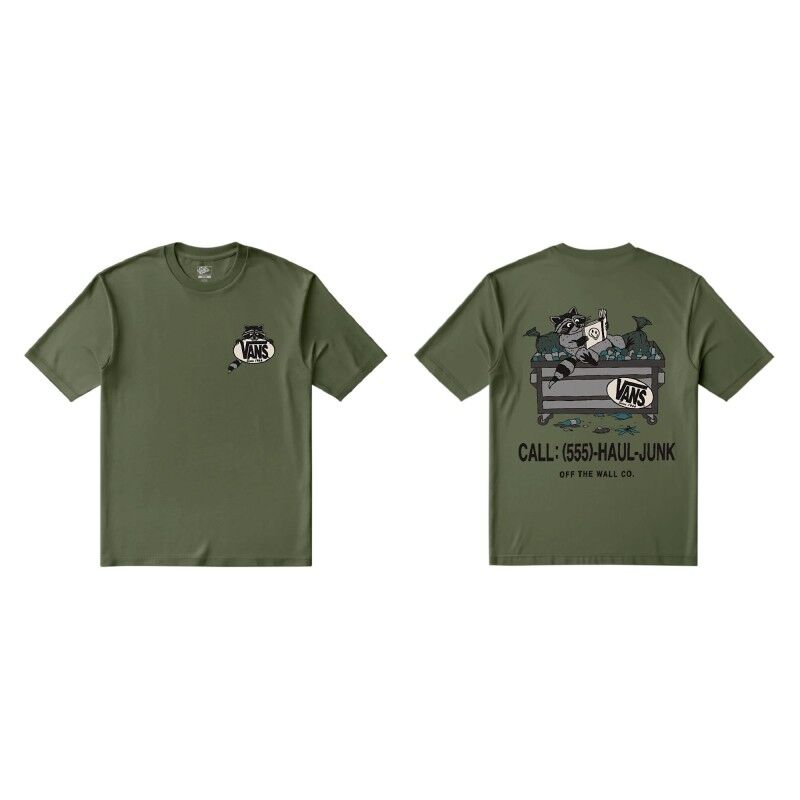 Vans Dumpster Raccoon Ss Tee - T-Shirt - Kind | Hardloop