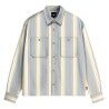 Vans Larkspur Lightweight Stripe Ls - Skjorte - Herrer | Hardloop