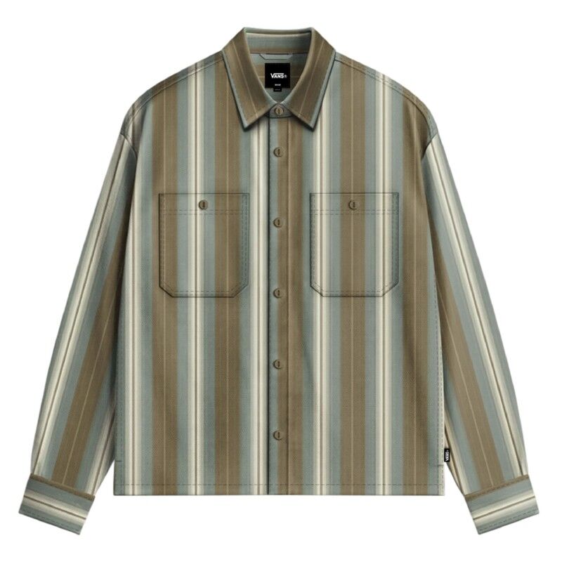 Larkspur Lightweight Stripe Ls - Pánská košile