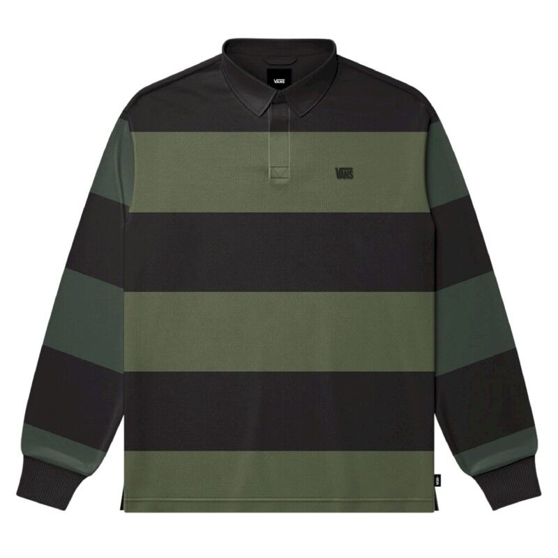 2-Tone Stripe Ward Rugby Ls - Polo-Shirt - Herren