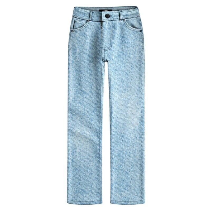 Check 5 Mid Rise Straight - Pantalon femme