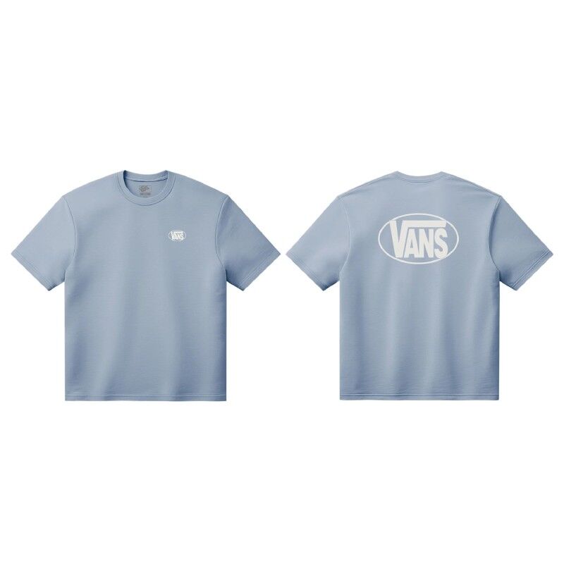 Oval Logo Loose Ss Tee - T-shirt - Herr