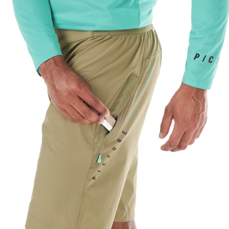 Picture Organic Clothing Vellir Stretch Shorts - Pantalones cortos MTB - Hombre | Hardloop
