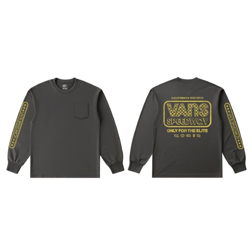 Vans Speedway Ls Tee - T-shirt meski | Hardloop