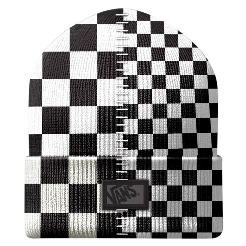 Two Check Beanie - Mütze