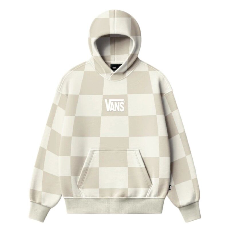 Vans Tonal Check Stretch Logo Pullover - Sweter męski | Hardloop