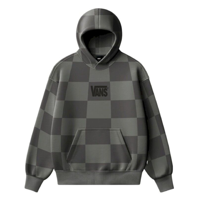 Tonal Check Stretch Logo Pullover - Sweatere - Herrer