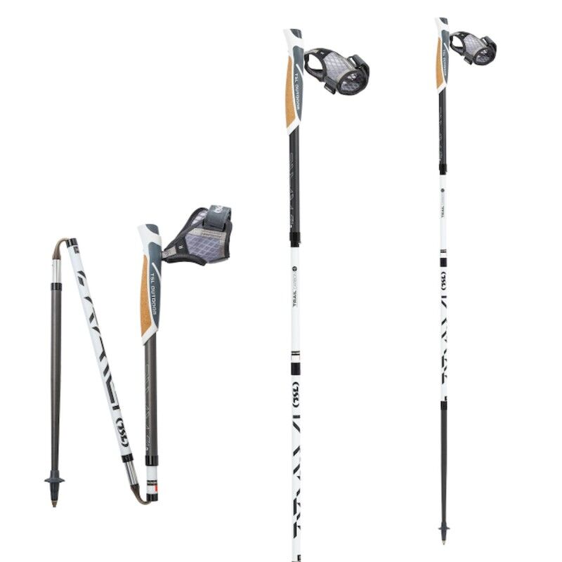 Trail Carbon 4 Magnetic Cork - Trailrunningstokken