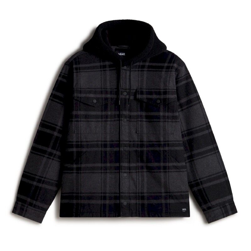 Vans Piedmont Hooded Plaid Shacket - Felpa con cappuccio - Uomo | Hardloop
